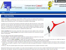 Tablet Screenshot of career-counseling.edugroomers.com